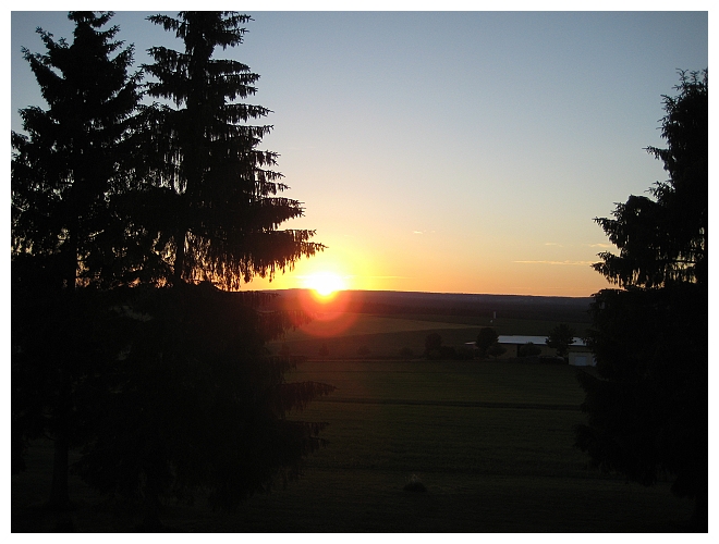 Blick von Balkon